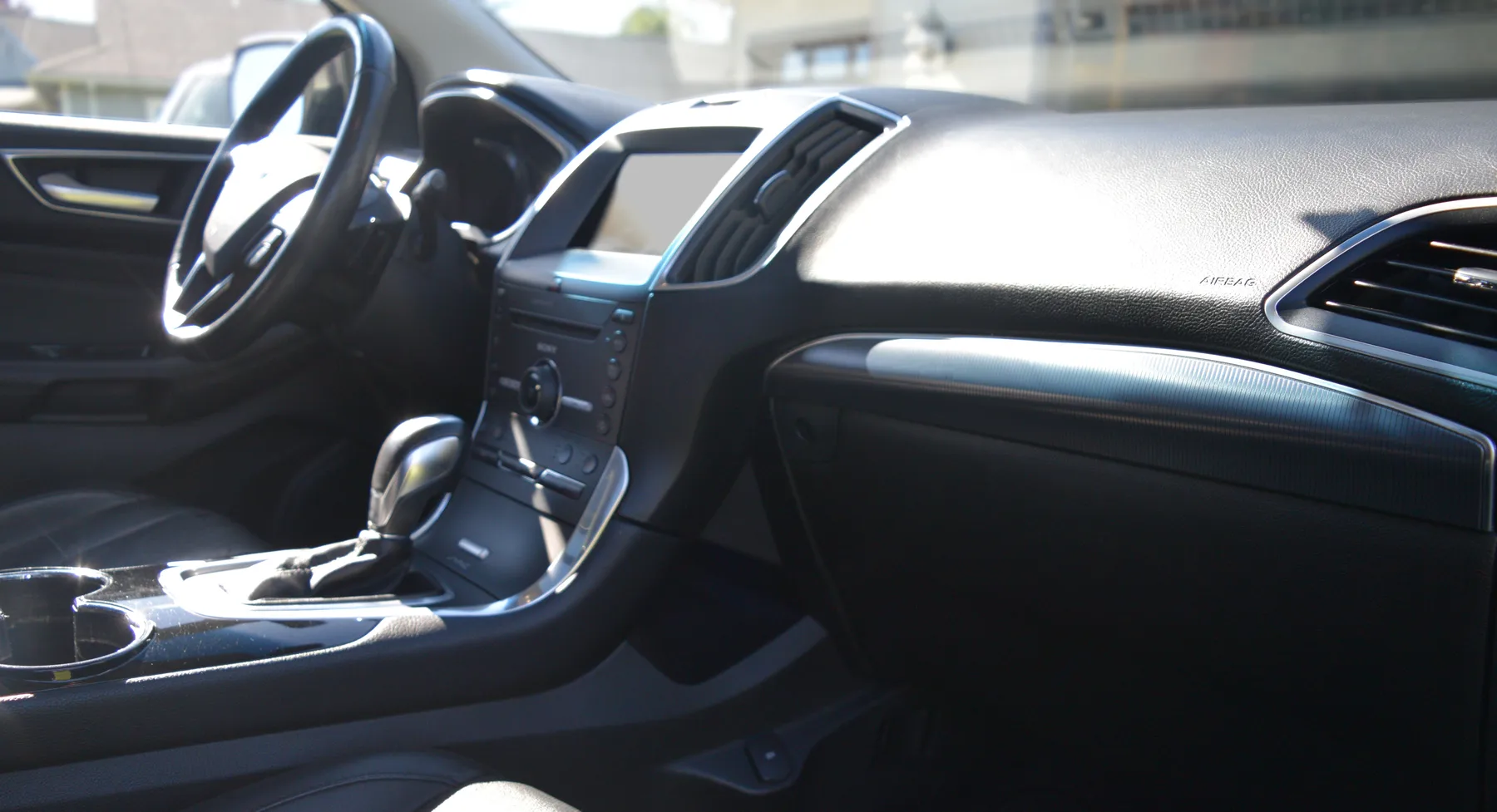 Professional car interior detailing