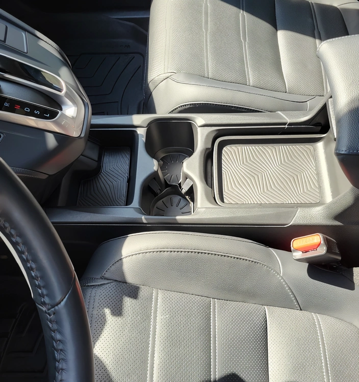 After center console detail